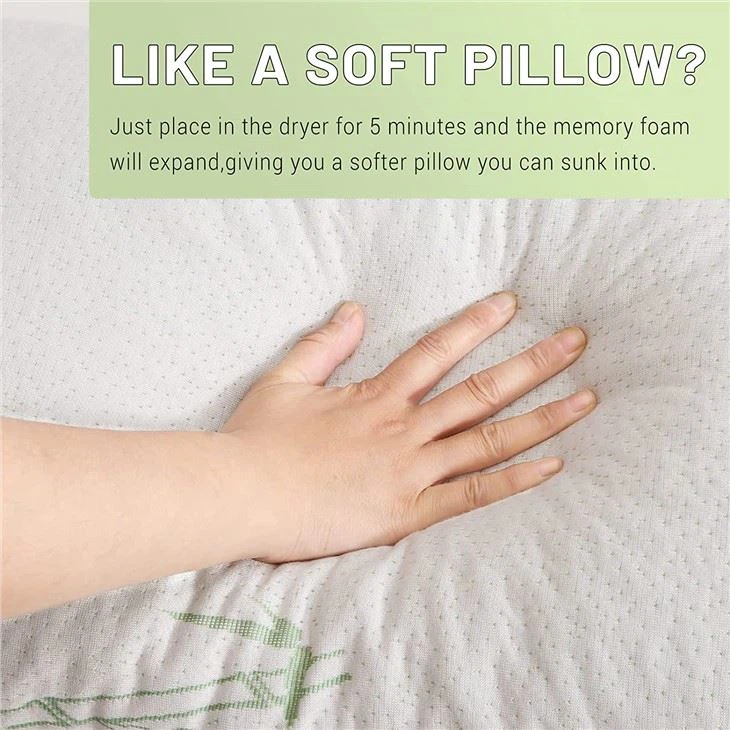 Bamboo Memory Foam Pillow
