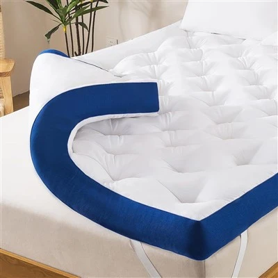 Dicke, stützende Matratzenauflage mit Pillow-Top